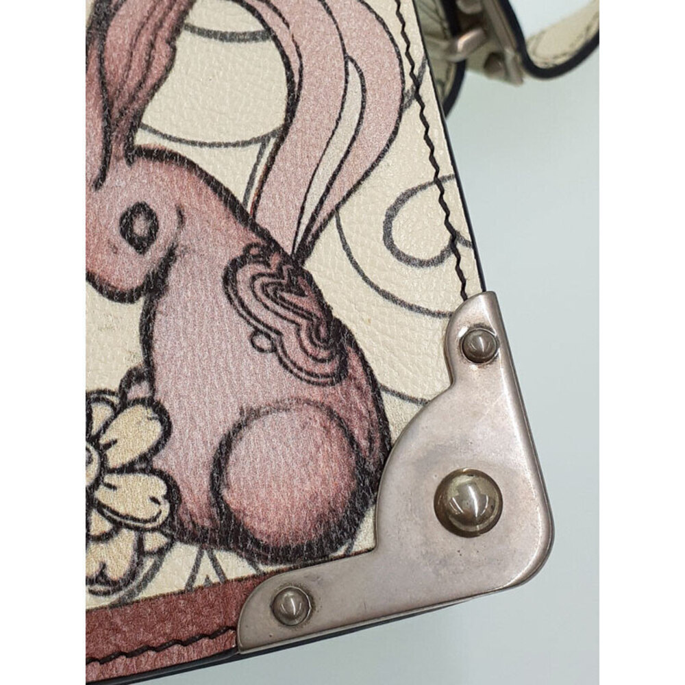 PRADA Cahier Rabbit Shoulder Bag - Picture 9 of 9